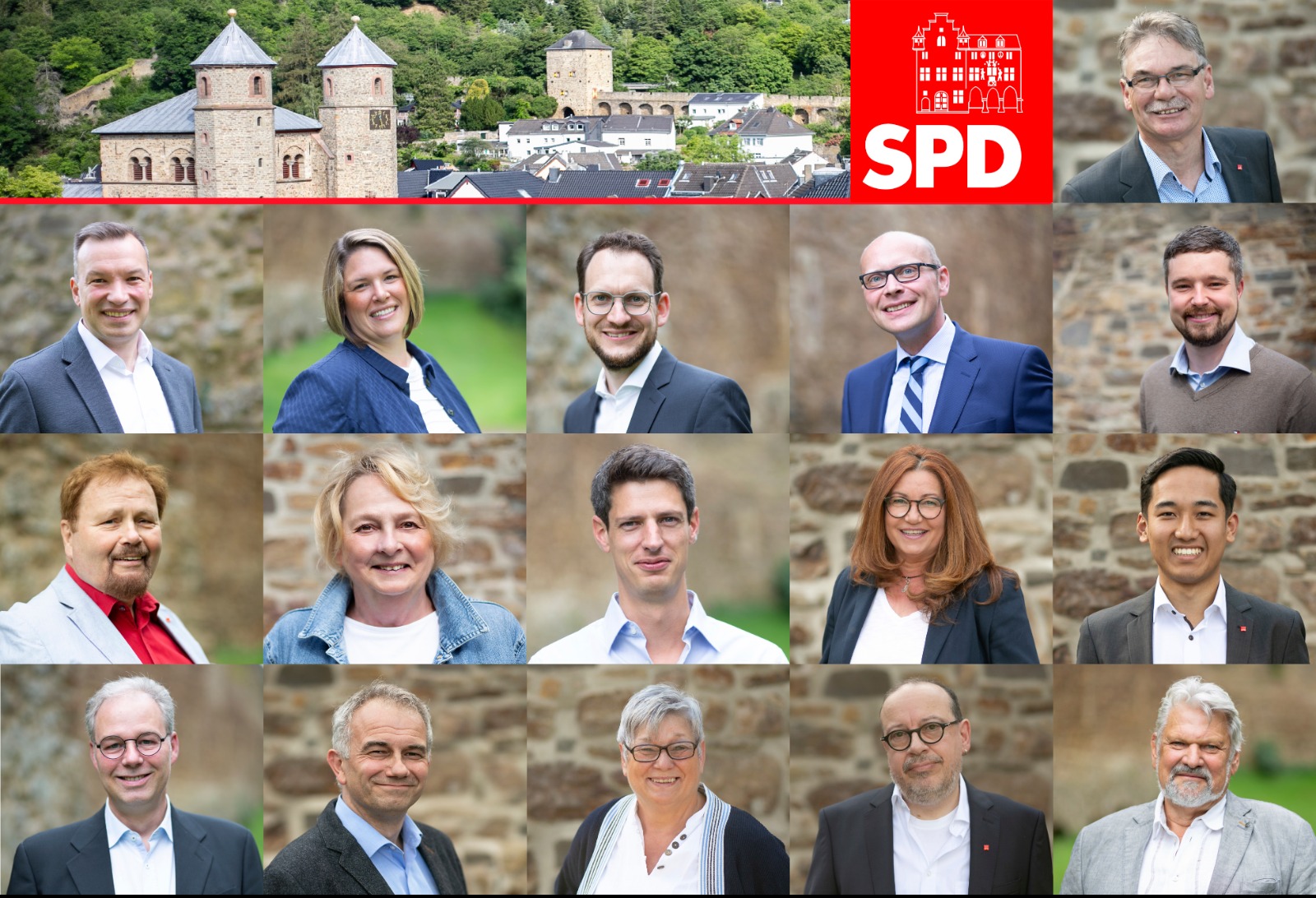 Bilder der Ratskandidaten